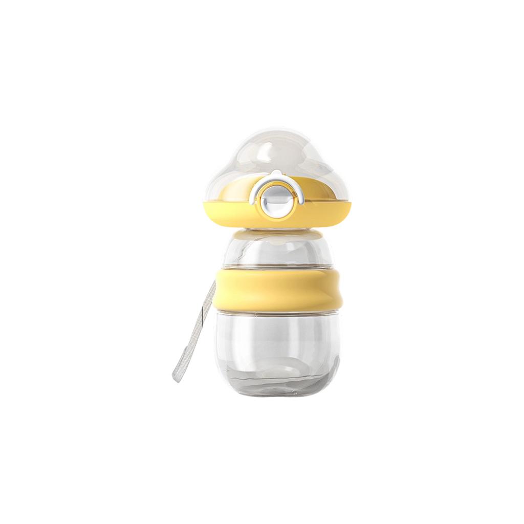 Portable 2-in-1 Dog Water & Food Bottle – Leak-Proof Pet Travel Water Dispenser For Walking, Hiking & Outdoor Adventures