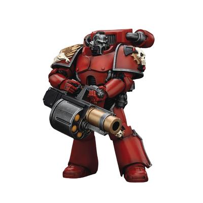 JOYTOY Warhammer Blood Angels Tear Squad Elerim with Tear Grenade Scale Action Completed 40,000 Angel's (Equipped Angel's Launcher) 1/18 Figure,