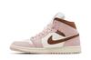 Jordan 1 Mid Pink Oxford Brown (Women's)