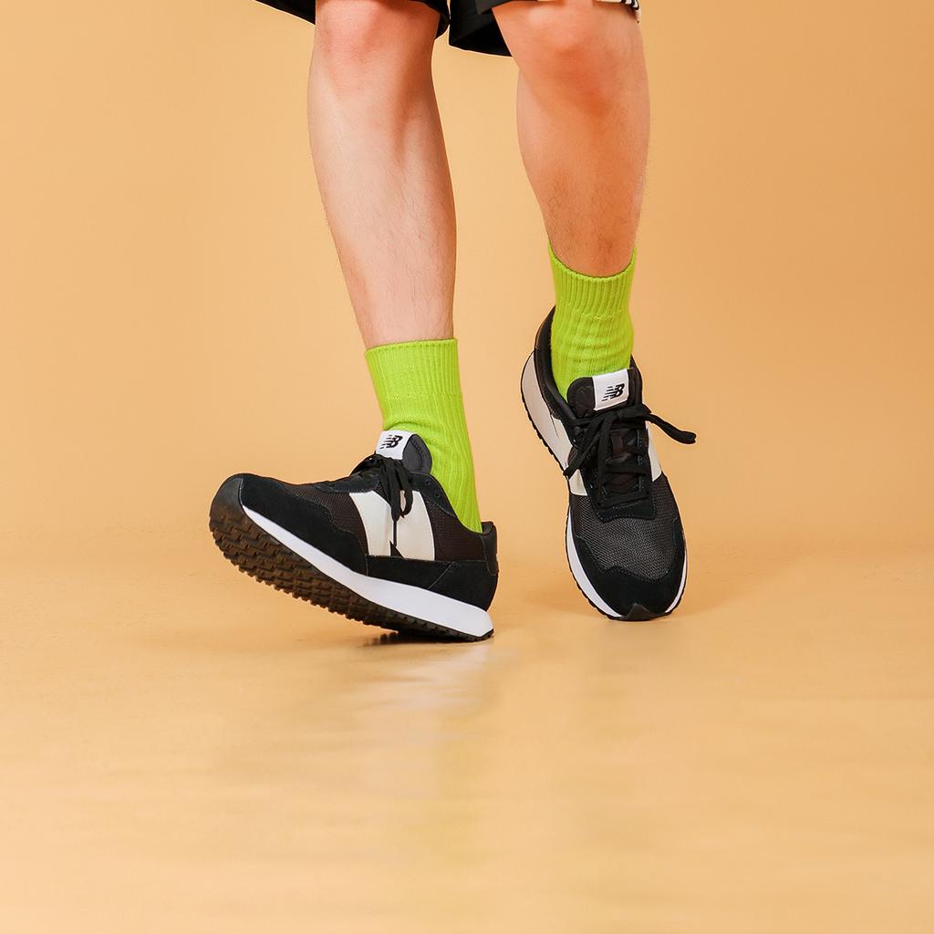 New Balance 237 Black White Unisex Sneakers MS237CC