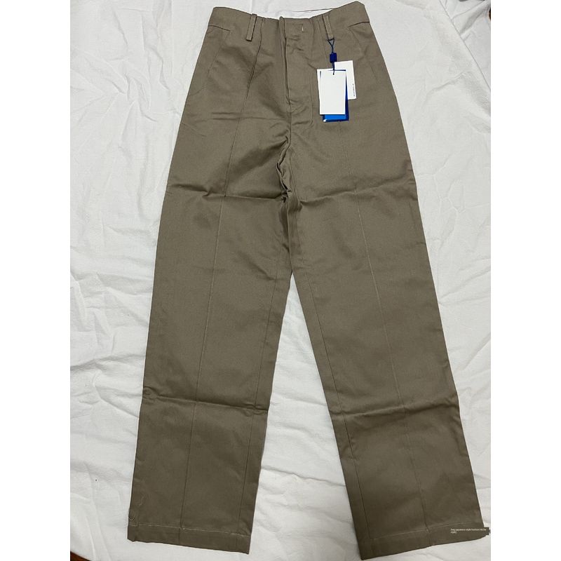 

South Korea Niche Style Export Autumn and Winter Loose Fashion Minimalist Versatile High Waist Straight-leg Casual Pants Suit Women s Pants Dark brown A1