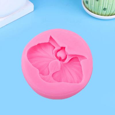 Orchid Silicone Mold Candy Clay Chocolate Candy Craft Mold Fondant Mold DIY Cake Decorating Tool Cupcake Decorating