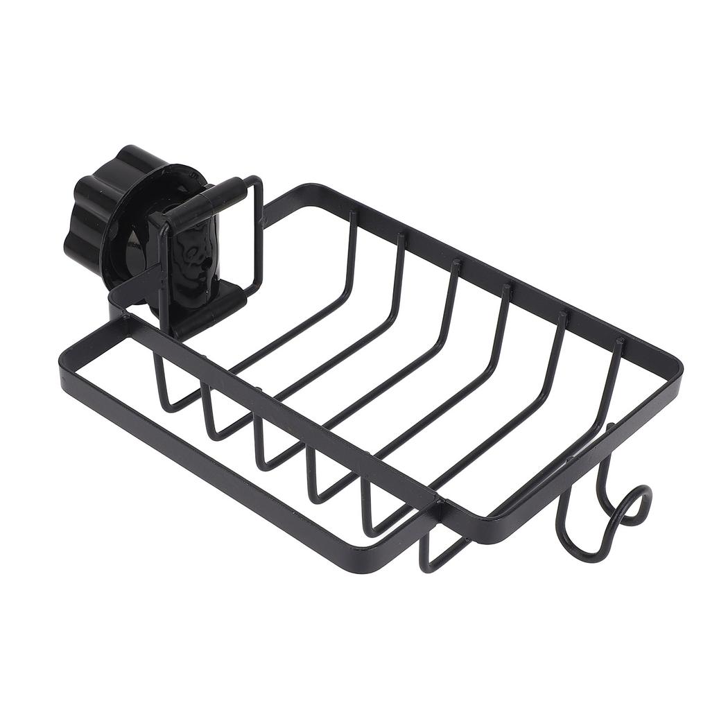 Kitchen Sink Faucet Organizer Carbon Steel Multi Function Drainage Faucet Drain Rack for 2.2 To