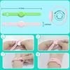 SUIHUOJI Airtag Bracelet for Kids Waterproof Silicone Wristband Full Case Cover for Apple Airtag