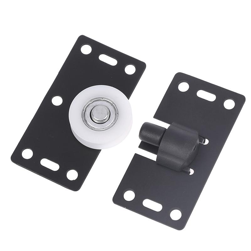 Door Rollers Stainless Steel Sliding Door Wheel Cabinet Nylon Pulley Hanging Wheel For Wardrobe Furniture Hardware