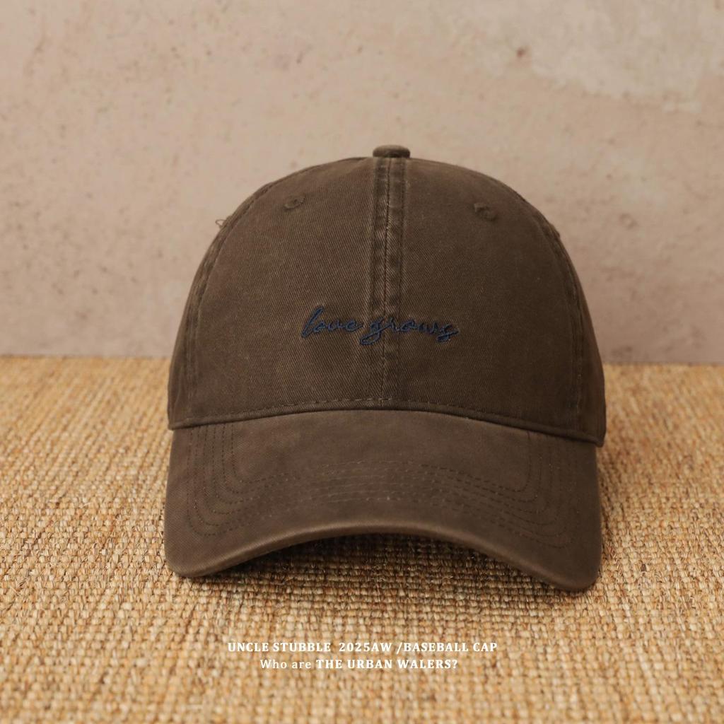 Extra Large Wide-Brim Korean Baseball Cap - Unisex, Versatile Embroidered Soft Top for Larger Head Sizes