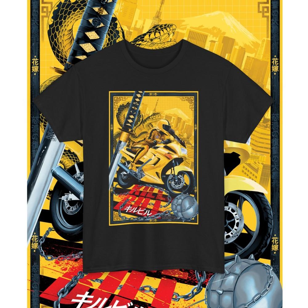 Kill Bill Movie Quentin Tarantino T Shirt Unisex Heavy Cotton Tee Unisex T-Shirt XXXL