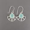 Green Onyx Earrings, 925 Sterling Silver Jewelry, Gift For Women Handmade Earrings Gemstone Jewelry