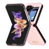 BINFEN COLOR For Samsung Galaxy Z Flip6 5G/Z Flip5 5G Case Rhombus PU Leather Folding Phone Cover