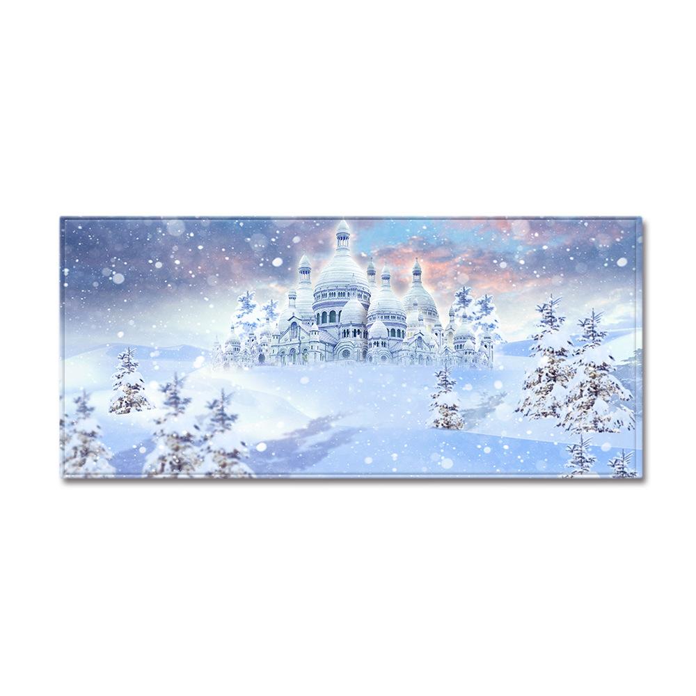 Christmas Kitchen Sand Carpet Doormat Long Floor Mat