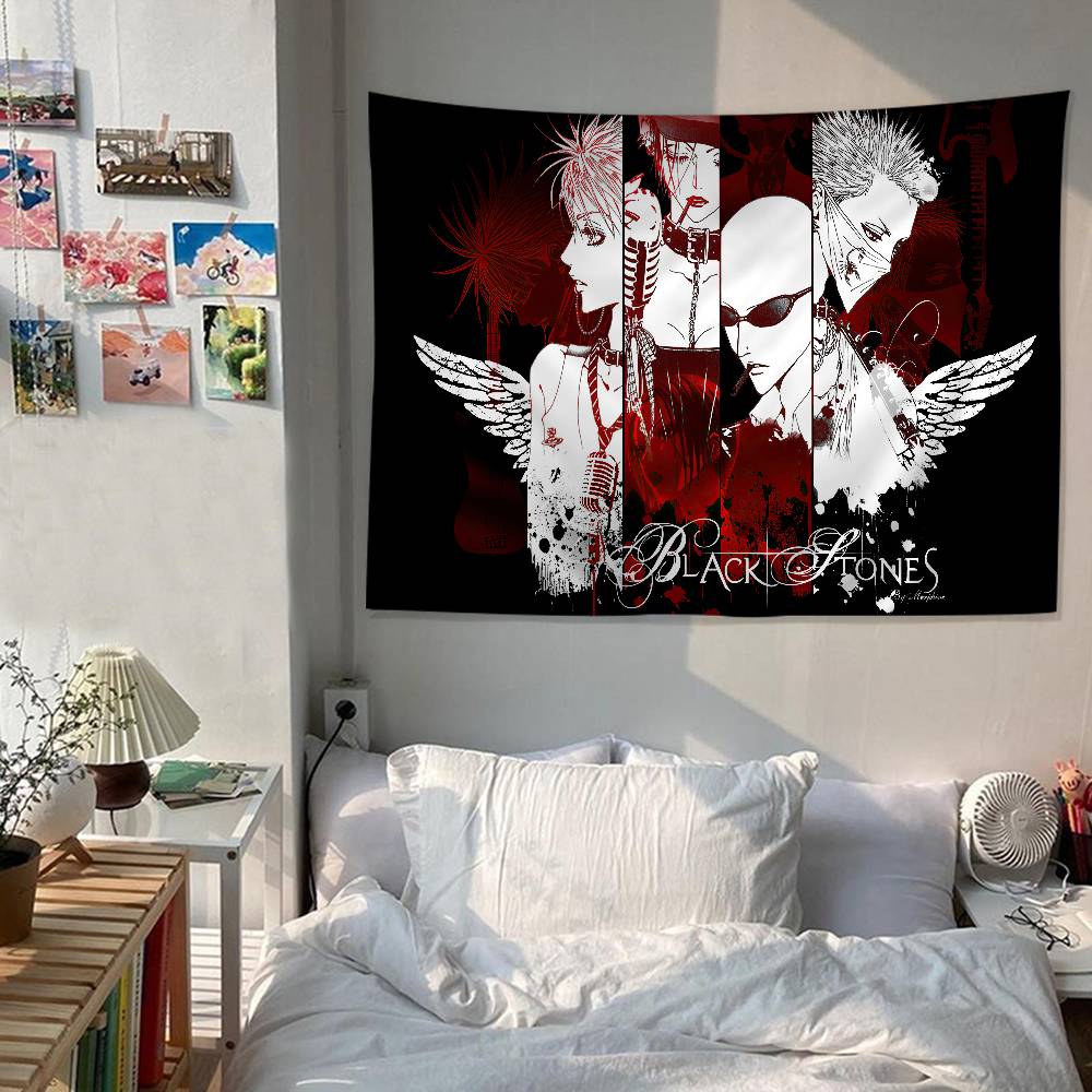 Anime Nana Osaki Hanging Bohemian Tapestry Hanging Tarot Hippie Wall Rugs Dorm Japanese Tapestry