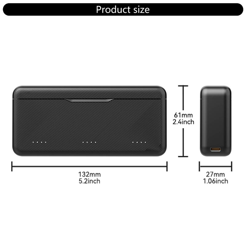 Fast Speed Charging Storage Box for Action4 Camera Batteries Holds 3 Slots with Power Indicator