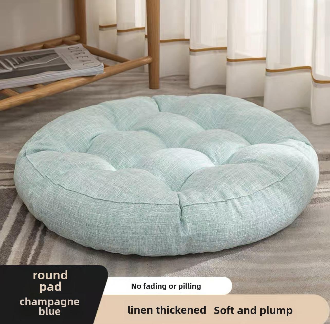 

Ергономічна подушка татамі для офісу та дому Large: 52*52cm, thickness 10-12cm синій/шампанського