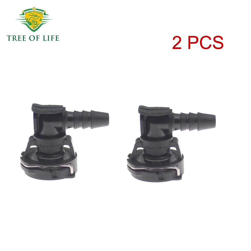 1/2/5/10x Water Kettle Connector Auto Radiator Water Box Connector For Mercedes-Benz W166 X166 W176 C117 X117 X156 A2465010025