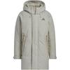 Th Ha Down Pk Solid Color Hooded Mid-Length Down Jacket Men Outerwear KC2513