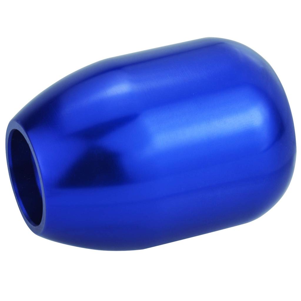 Abfer Short Car Gear Metal Stick Shifter Aluminum Alloy Gear Shifter Universal for Automatic and Manual Car Interior Accessories Knob, 5-Speed Head,