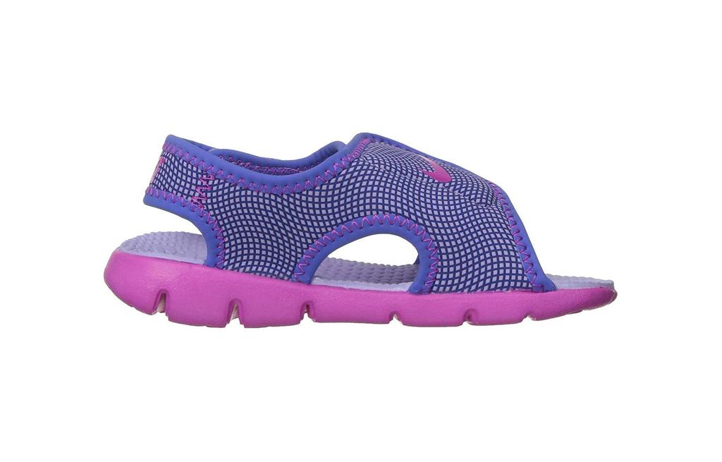 Nike Sunray Adjust 4 Cushioning Breathable Low top Toddler Shoes Fuchsia Infant And Toddler 386521-504