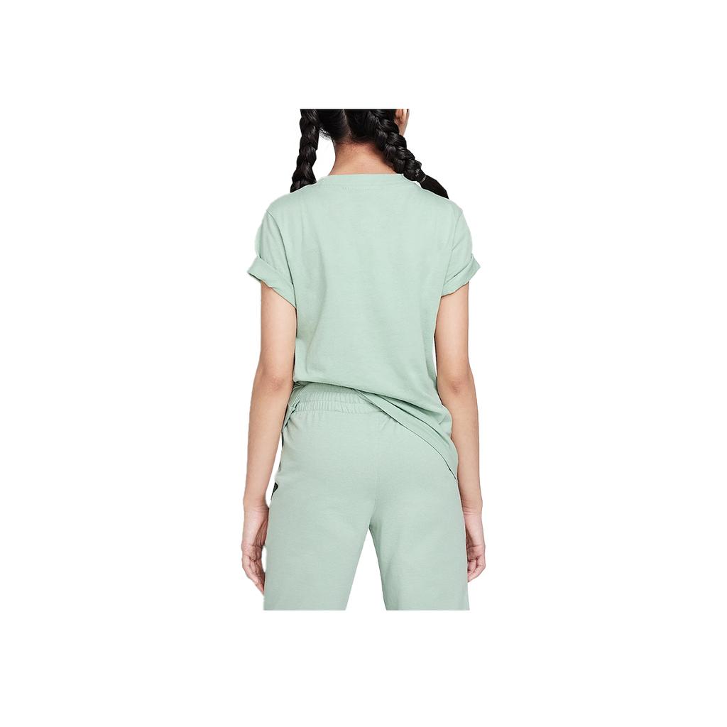 Nike Sportswear T-Shirt Soft Breathable Comfortable Short Sleeve Kids Tops Green FZ5177-037