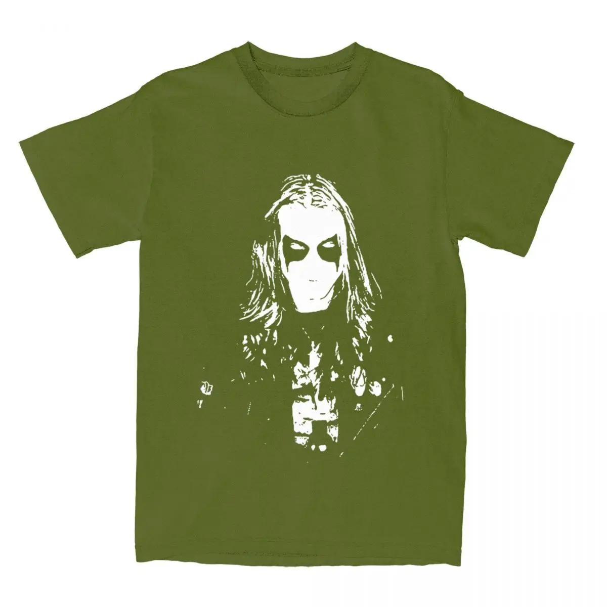 Мужская женская черная металлическая футболка Euronymous, мерч, топы, футболки, футболки с графическим принтом, напечатанные S армия зеленый