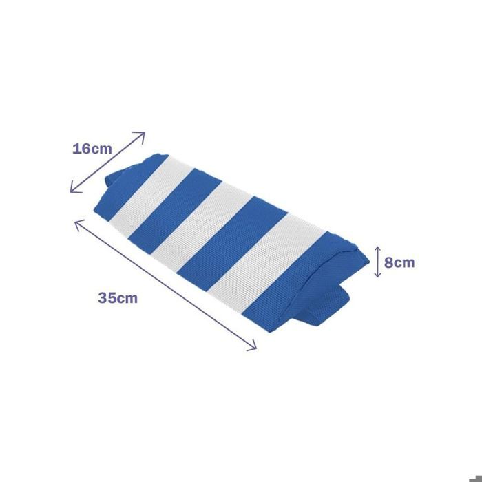 Silla plegable - MARBUENO - Multicolor - Azul - Exterior - Limpieza con paño húmedo
