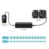 Noise Cancelling 3.5mm Ground Loop Isolator for Car Stereo Systems and Portable Devices