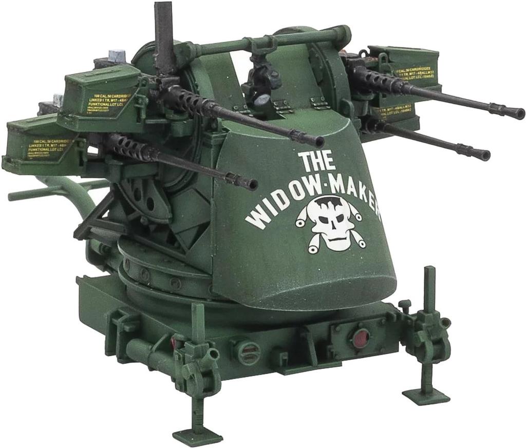 Dynamo Models American M55 Quadruple Machine Gun Trailer 2 in 1 Plastic Model DYN35DM001 1/35