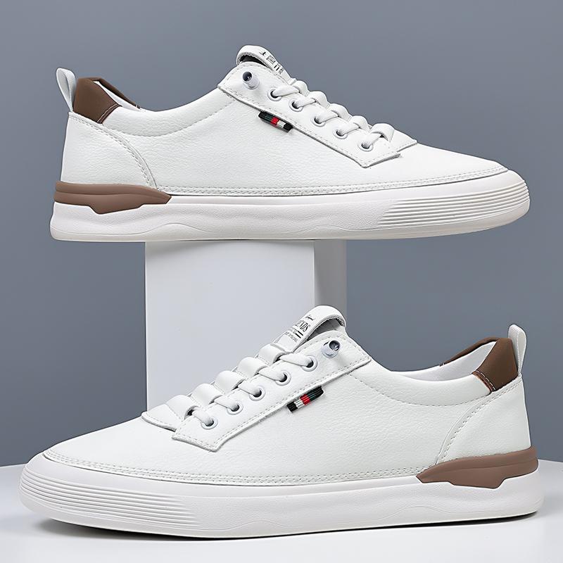 Men's Shoes, Versatile, Casual, Lightweight, Soft-Soled, Non-Slip Sneakers, Men's Breathable White Shoes, Men's Running Sneakers