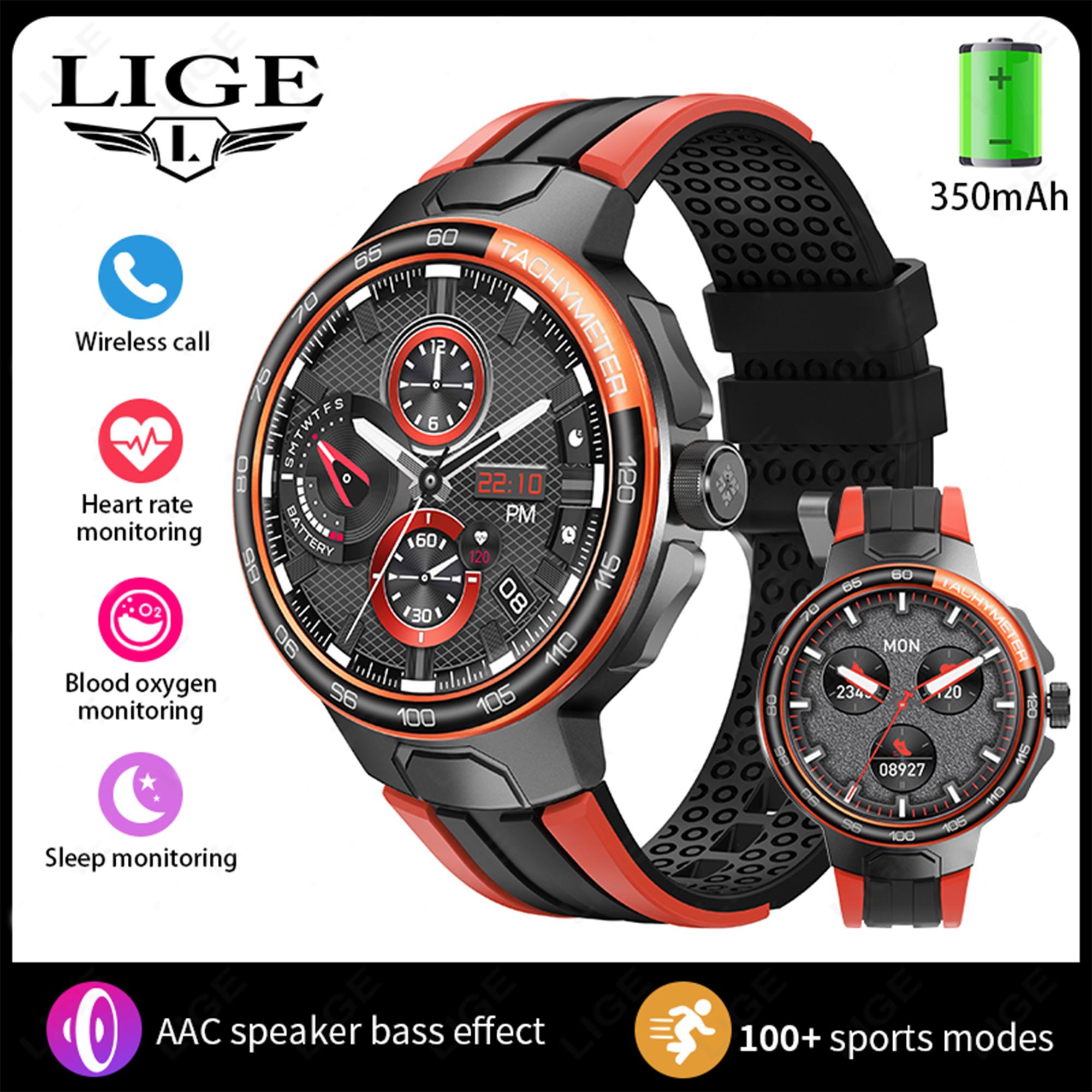 LIGE мужские умные часы 1 — фото 12