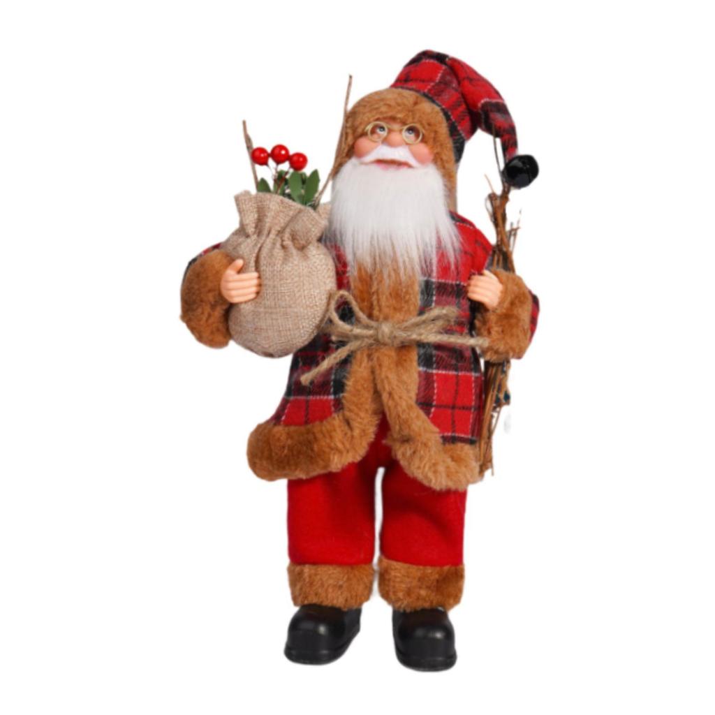 Santa Claus Doll Children Xmas Gift Christmas Tree Decorations Home Party Supplies Plush Ornaments