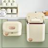 Garbage Can Litter Case Hanging Kitchen Compost Bin for Door Bathroom Garage 7L