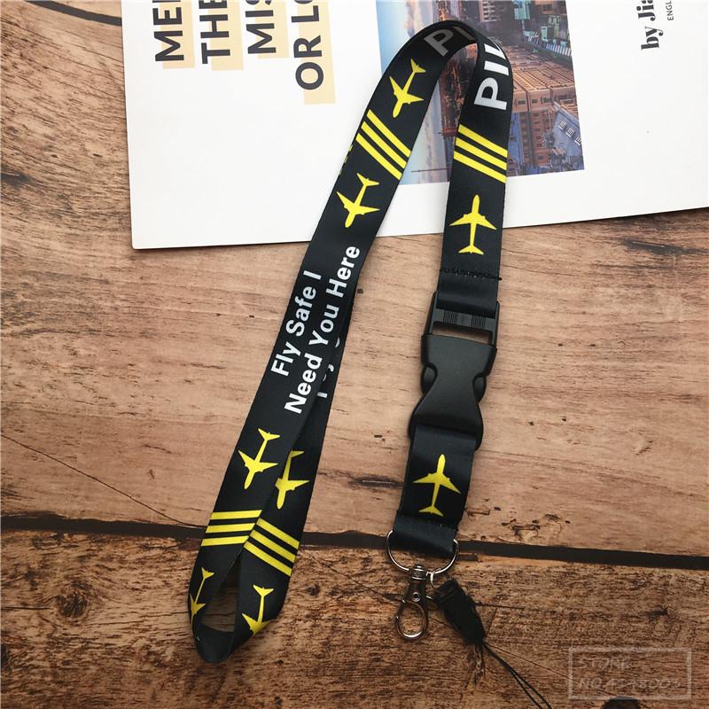 2 in 1 mobile phone lanyard key ring sling badge neckband Keychain anti-lost Badges ID Cell Phone Rope Neck Straps