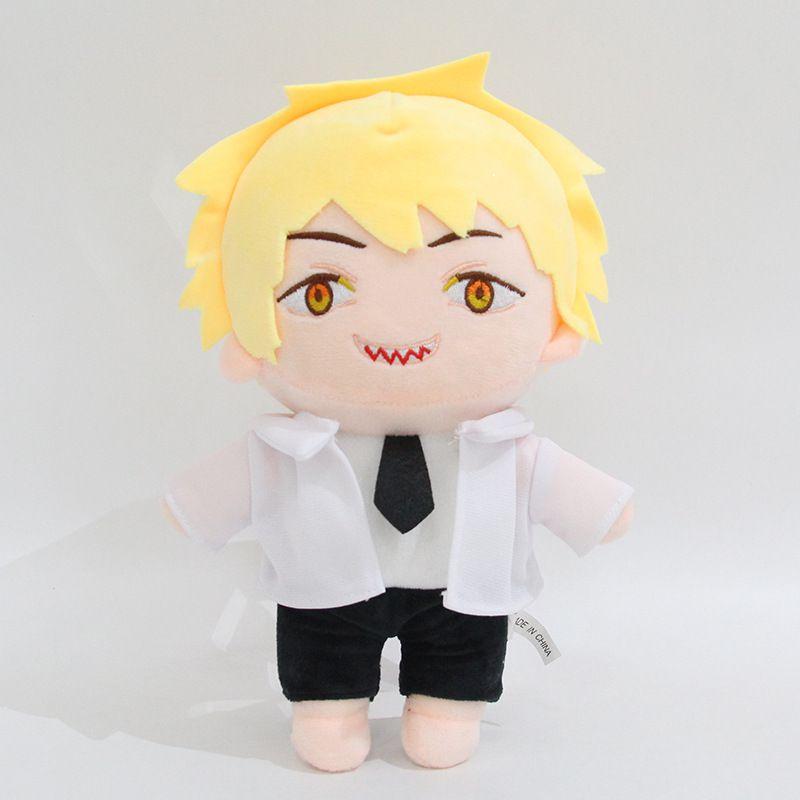 

Chainsaw Man Denzi Power Plush Toy Soft Pp Cotton Stuffed Cartoon Toy Denji,23cm/9.06in