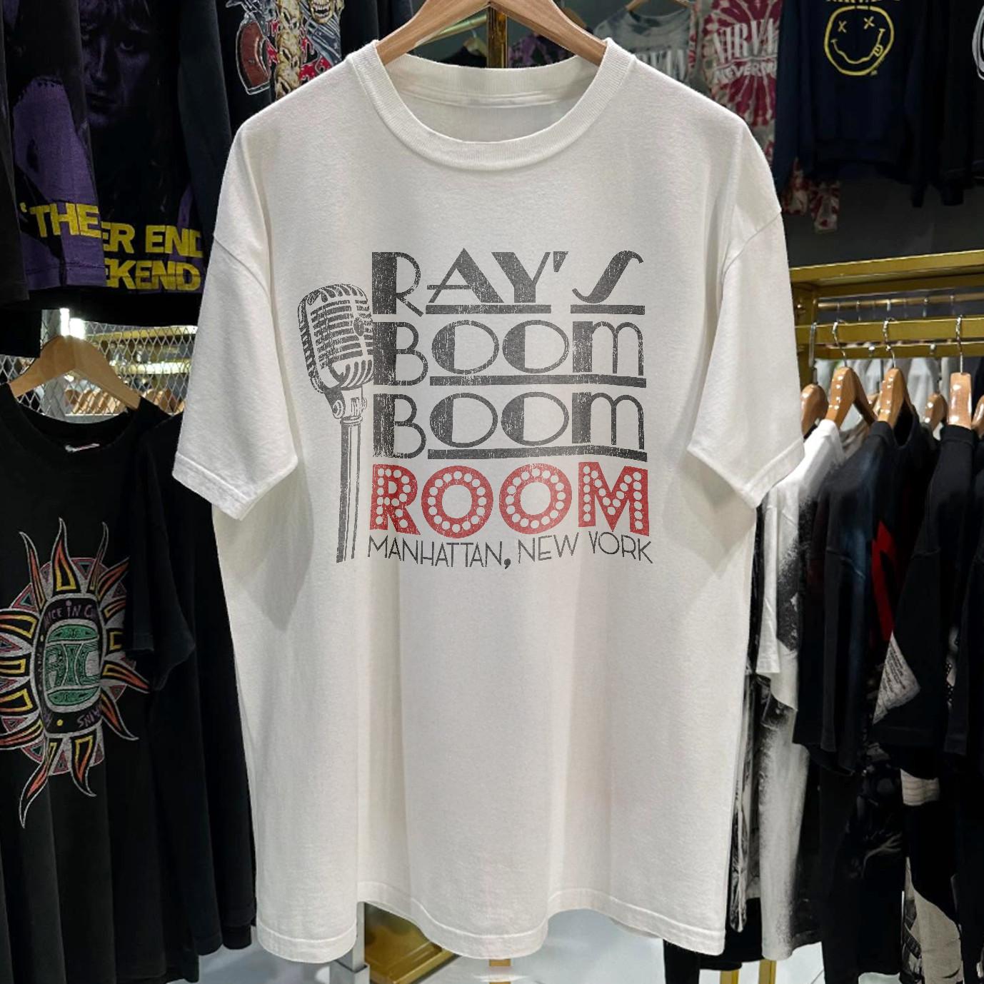 90s Boom Boom Room NY Aged T-Shirt White M M