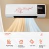 Electric Heater Air Conditioner Fan Natural Heating Wall Mounted Temperature Protection Timer Air Natural Heater