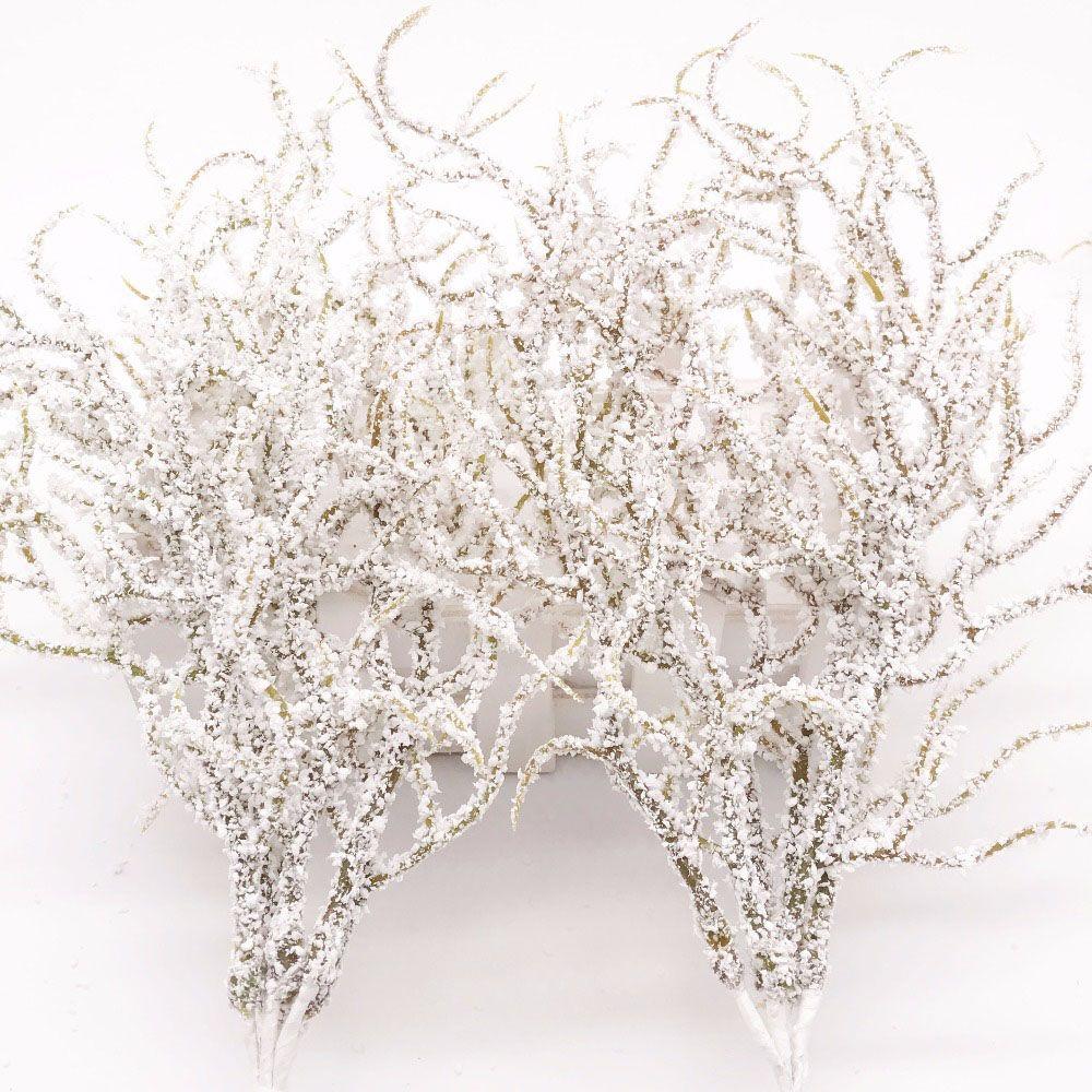 6PCS/Bundle Wedding Xmas Ornament Home Decor Pine Faux Grass Artificial Flowers Simulation Plants