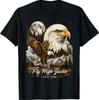 Jackie The Big Bear Bald Eagle Supports Wildlife T-Shirt
