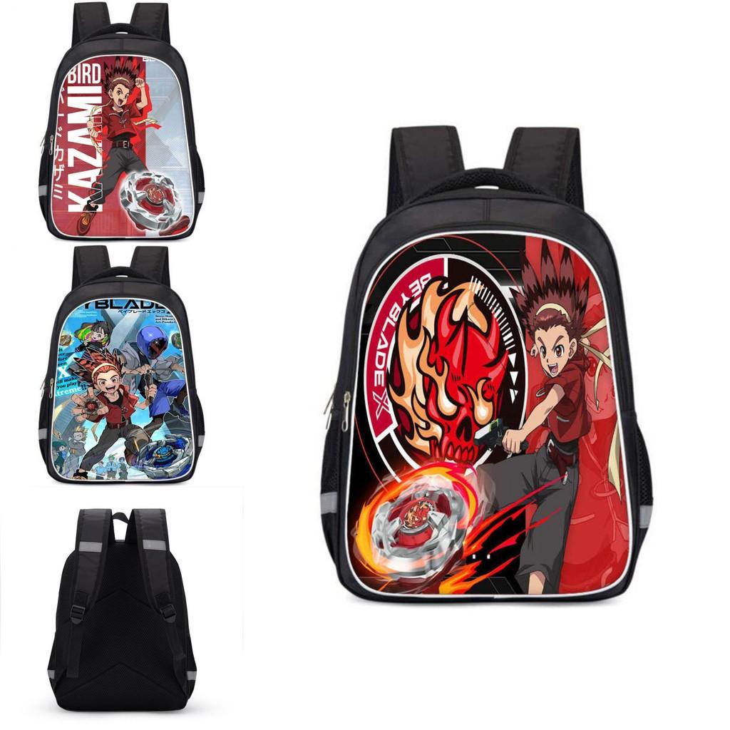 Plecak Beyblade X o dużej pojemności Lekka torba Oxford na szkolne przybory