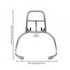 Front Luggage Rack with Mounting Hardware Easy to Install for Short Trips