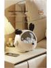 Dundun Cute Dog Trash Can: Creative Home/Office Desktop Organizer and Paper Basket