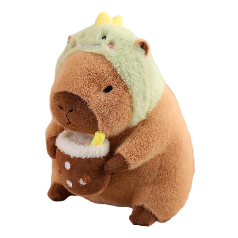 Cute Plush Capybara Toy Soft And Cuddly Stuffed Animal For Kids Perfect Birthday Gift 30cm Height