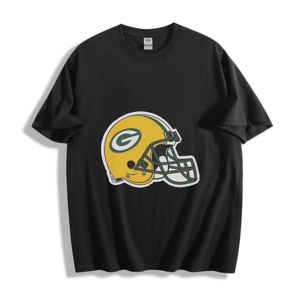 Green Bay Packers Helmet T-Shirt - Iconic G Design Unisex Tee Unisex T-Shirt L