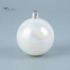 12/24/36Pcs 4CM Christmas Iridescent Ball Clear Shatterproof Reusable DIY Holiday Decoration Xmas Tree Hanging Ball Ornament Pendant Party Festival