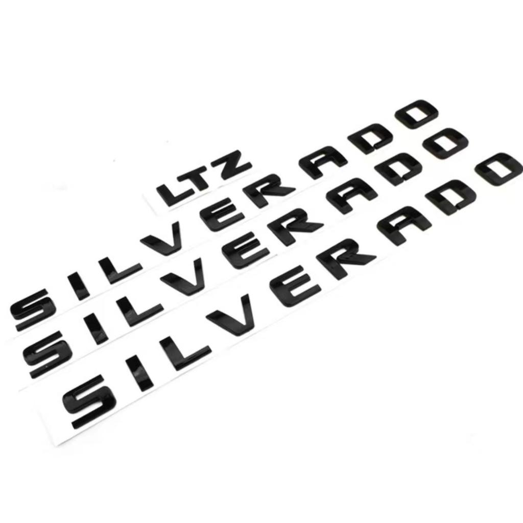 3D ABS Letters Emblem Applicable Car Styling Fender Truck Badge Nameplate Logo Sticker