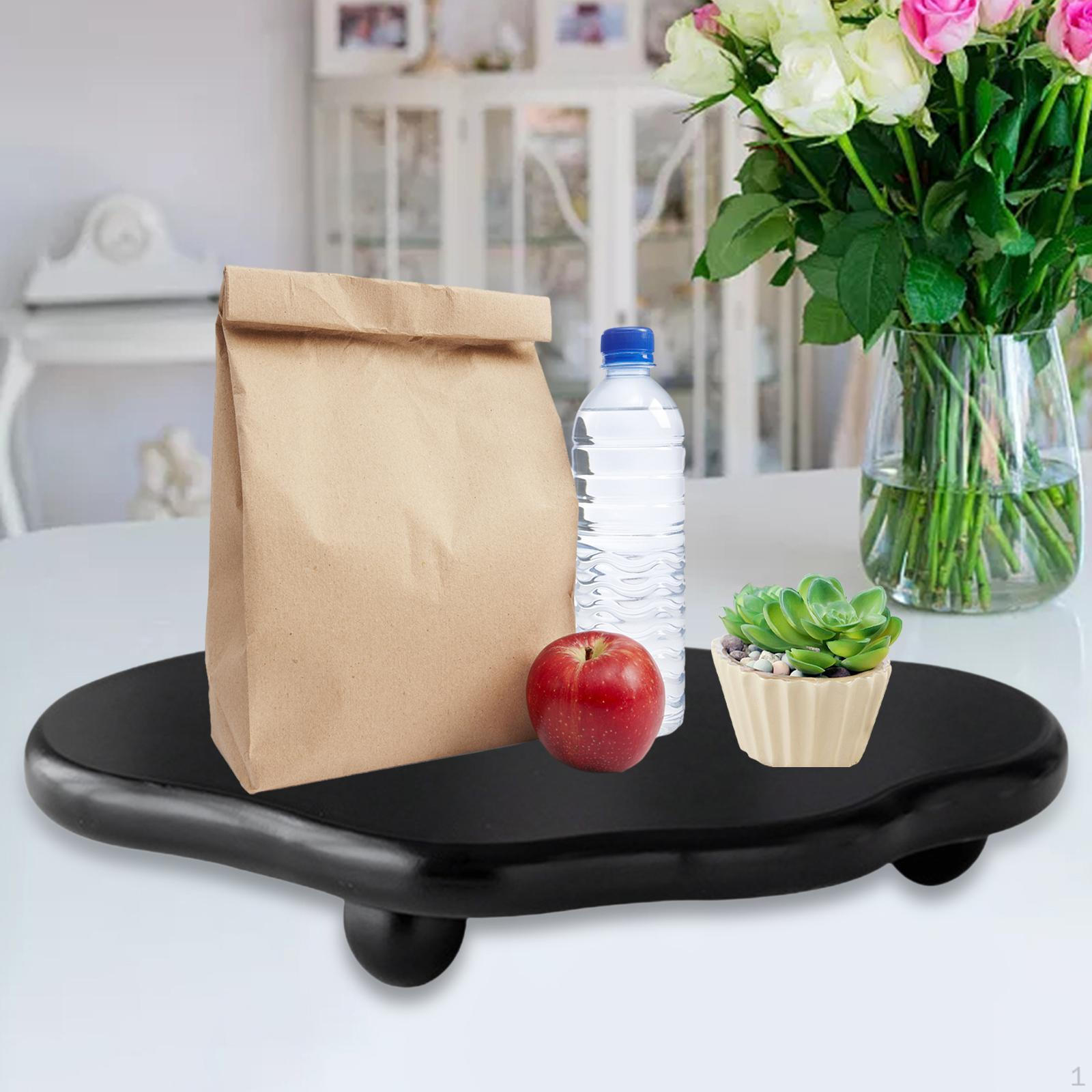 

Декоративный поднос Подставка-пьедестал Современная подставка для украшений Парфюм для ванной комнаты Кофейный столик