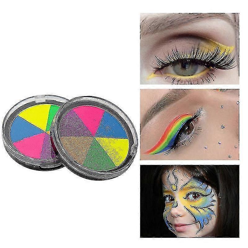 Miman World Cup Halloween Land Faculty Face Painted Painted Painting Easy To Wash Water -soluble Pigment Halloween Face Body Painting