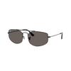 Ray Ban Unisex Sunglasses Rb3845 002 B1 57 Dark Grey