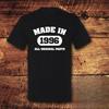 Alle Originalteile Hergestellt 1996 Unisex Allmatch T-Shirt 30. Geburtstag Geschenk Vintage Klassisch Mode Streetwear Rundhals Kurzarm