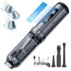 Cordless Handheld Pet Hair & Dust Vacuum Cleaner with Suction & Blow Dual-Use for Car