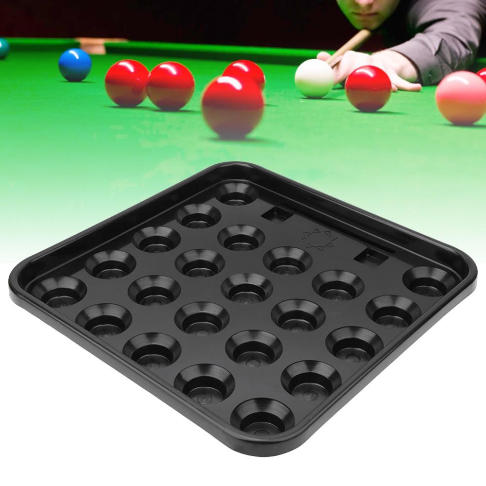 Low Profile Snooker Ball Tray Black Tray Snooker Ball Storage Home Entertainment