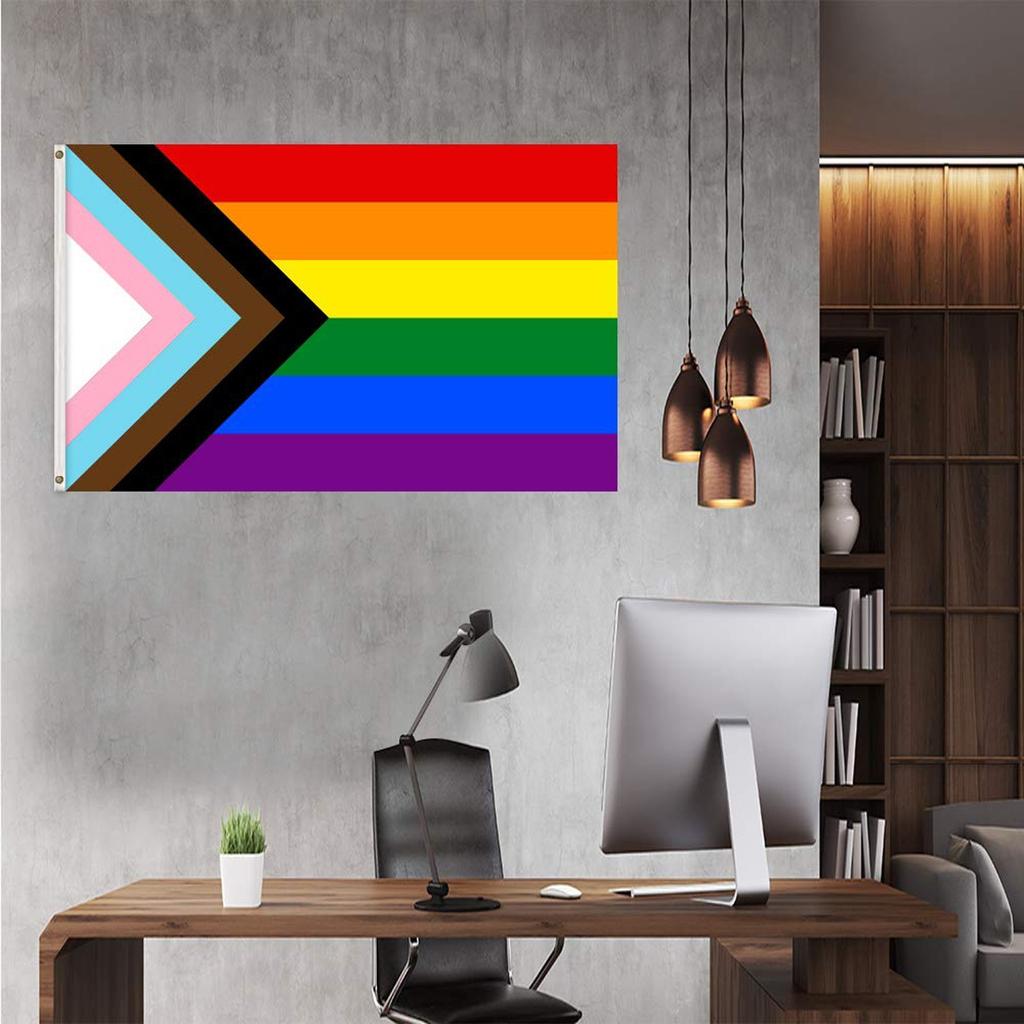 Flag Stripes Flag UV Fade Resistant And Canvas Header